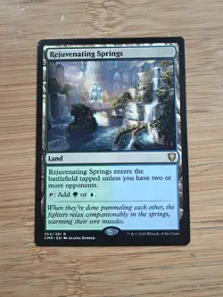 Rejuvenating Springs 354/361 Magic: The Gathering 2020 Commander Legends - Image 1