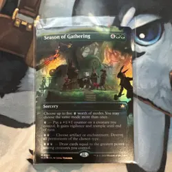 Magic: The Gathering Season of Gathering Mythic Foil Borderless - Image 1