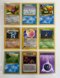 Pokemon Card Binder Collection - Vintage Card Lot | 1999-2000 WOTC Rare/Uncommon - Image 1