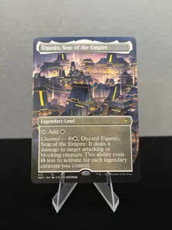 Eiganjo, Seat of the Empire (Borderless) Kamigawa: Neon Dynasty Regular - Image 1