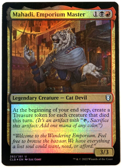 MTG Mahadi, Emporium Master *FOIL* Commander Legends Baldur's Gate 282/361 NM - Image 1