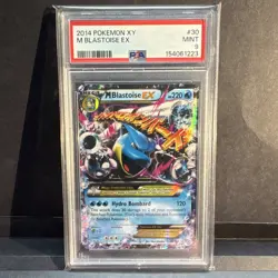 Pokemon TCG M Blastoise EX 30/146 XY Holo Ultra Rare Mega Water 220HP - Image 1