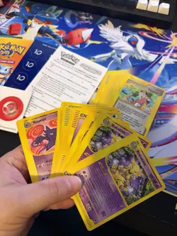 Pokemon Expedition Base Set Echo Theme Deck - Used And Open Near Complete - Image 5