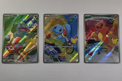 Pokemon TCG 30th Anniversary Generation 1 Set Charmander Squirtle Bulbasaur NM - Image 1