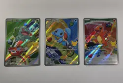Pokemon TCG 30th Anniversary Generation 1 Set Charmander Squirtle Bulbasaur NM - Image 2