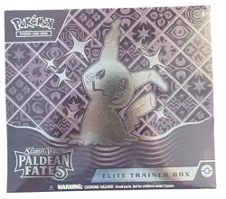 Pokemon Paldean Fates ETB Elite Trainer Box Factory Sealed 2024 Scarlet & Violet - Image 1