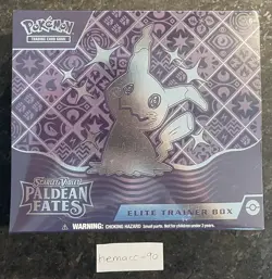 Pokemon Paldean Fates ETB Elite Trainer Box Factory Sealed 2024 Scarlet & Violet - Image 3
