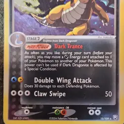 Dark Dragonite 015/109 Team Rocket Returns Holo Rare Stage 2 120 HP English - Image 4