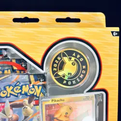 2x Pokemon Day 2026 Phantasmal Flames Blister Packs SEALED Pikachu Promo + Coin. - Image 4