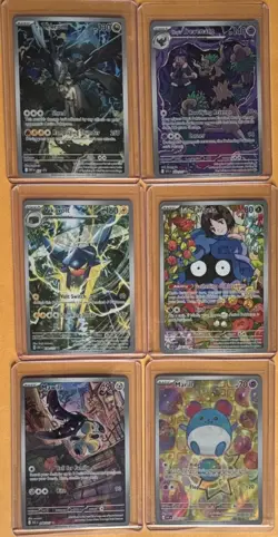 Pokemon Ascended Heroes IR LOT Tangela/Vikavolt/Marill/Mawile/Trevenant/Zekrom - Image 1