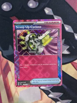 Scoop Up Cyclone Ace Spec Holo Rare 128/131 - NM Prismatic Evolutions Pokemon - Image 1