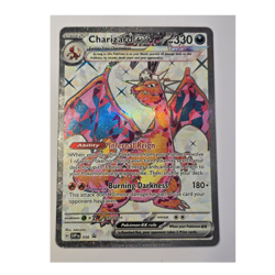 Charizard ex SVP EN 056 Scarlet & Violet Black Star Promo Holo English 330 HP - Image 1