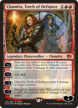 Chandra, Torch of Defiance [San Diego Comic-Con 2018] Magic MTG - Image 1