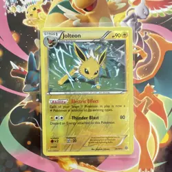 ⚡POKEMON 2015 Jolteon 26/98 XY Ancient Origins Reverse Holo Rare NM!!!!⚡ - Image 1