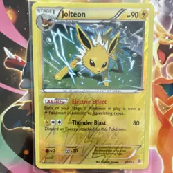 ⚡POKEMON 2015 Jolteon 26/98 XY Ancient Origins Reverse Holo Rare NM!!!!⚡ - Image 2