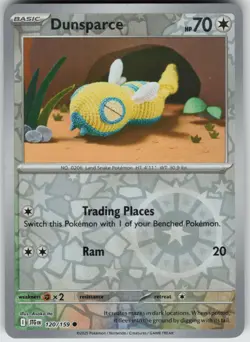 Dunsparce 120/159 Reverse Holo SV09: Journey Together Pokemon TCG - Image 1