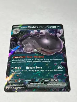 Pokemon TCG Paldean Clodsire ex 130/193 Paldea Evolved Holo Double Rare LP - Image 1