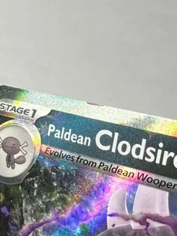 Pokemon TCG Paldean Clodsire ex 130/193 Paldea Evolved Holo Double Rare LP - Image 3