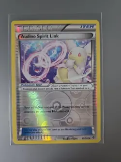Audino Spirit Link 92/124 Fates Collide NM POKEMON Reverse Holo - Image 1