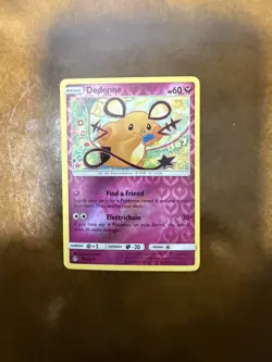 Pokemon Dedenne Sm-Forbidden Light Reverse Holo 88/131 (NEAR MINT) - Image 1