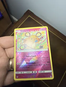 Pokemon Dedenne Sm-Forbidden Light Reverse Holo 88/131 (NEAR MINT) - Image 3