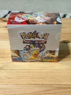 POKEMON SURGING SPARKS BOOSTER BOX (36 PACKS) FACTORY SEALED - Image 1