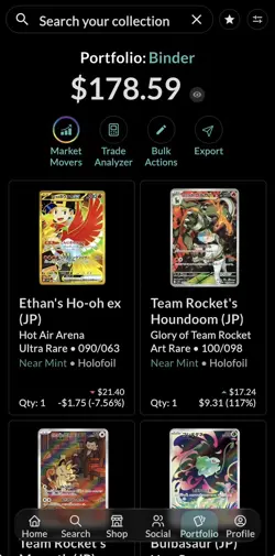 Pokemon TCG JPN Holo Art Rare Binder Collection Scarlet & Violet - Image 1