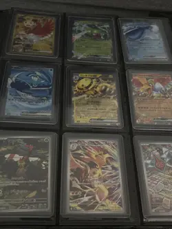 Pokemon TCG JPN Holo Art Rare Binder Collection Scarlet & Violet - Image 2