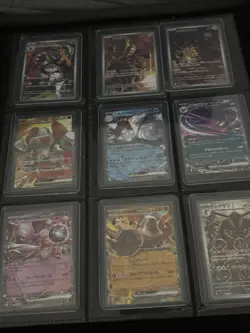 Pokemon TCG JPN Holo Art Rare Binder Collection Scarlet & Violet - Image 3
