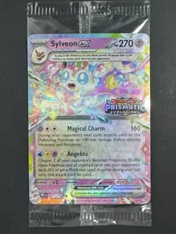 Pokemon Sylveon ex - 041/131 (Prismatic Evolutions Stamp) Sealed - Image 1