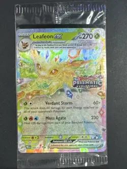 Pokemon Leafeon ex - 006/131 (Prismatic evolutions Stamped) Sealed - Image 1