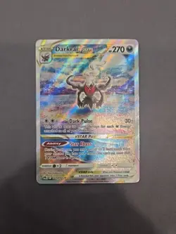 Pokemon TCG Darkrai VSTAR GG50/GG70 Crown Zenith: Galarian Gallery Near Mint NM - Image 1