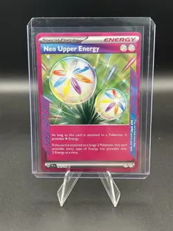 Neo Upper Energy Temporal Forces #162/162 Pokemon Scarlet & Violet - Image 1