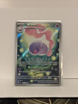 Musharna 117/086 Holo Illustration Rare Black Bolt Pokemon English NM - Image 1