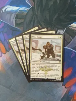 Stoic Farmer x 4 | 7% Off 2+ | Kaldheim | NM | MTG - Image 1