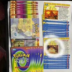 1999 Topps Pokemon Promo Mewtwo Strikes Back Set - Near Complete 68/72 NM Clean - Image 4