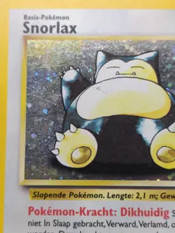 Snorlax 11/64 Jungle SWIRL 🌀 Holo Dutch Language Pokemon - Image 2