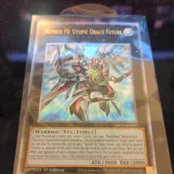 Number F0: Utopic Draco Future QCR MP24-EN037 2024 Mega Pack 1st Edition Yugioh - Image 1