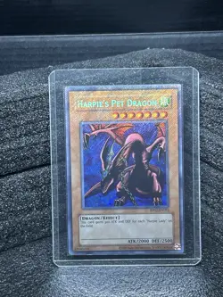Konami Yu-Gi-Oh! Harpie's Pet Dragon RP02-EN093 Retro Pack 2 Secret Rare Unltd - Image 1