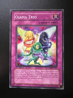 Ojama Trio DP2-EN027 Common Near Mint Yugioh - Image 1