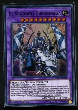 El Shaddoll Shekhinaga - SDSH-EN048 - Super Rare - 1st Edition - Yugioh - Image 1