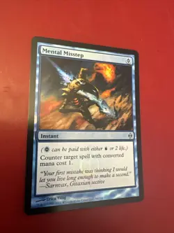 MTG - Mental Misstep - FOIL - New Phyrexia - Near Mint - Image 1