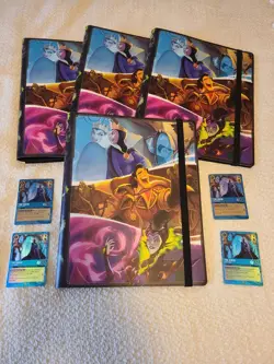 Disney Lorcana The First Chapter Binder With Bonus Foil Evil Queen Card - Image 1