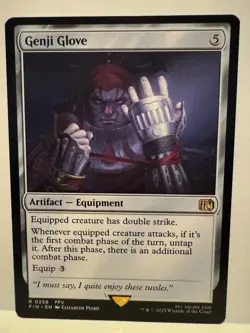 Genji Glove - Final Fantasy - NM - MTG Magic - Image 1