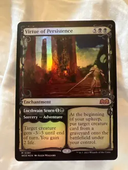 Virtue of Persistence (Showcase) Wilds of Eldraine Foil - Image 1