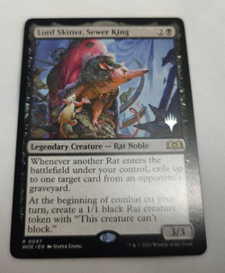 Lord Skitter, Sewer King - Promo Pack: Wilds of Eldraine - Magic The Gathering - Image 1