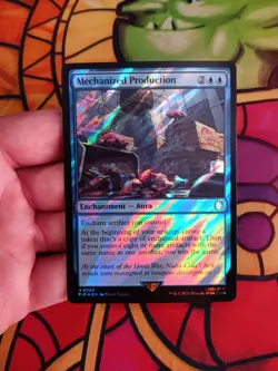 Mechanized Production (Surge Foil) Universes Beyond: Fallout MTG NM - Image 1