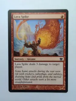 MTG Lava Spike (MMA) Modern Masters Regular Common 121/229 - Image 1