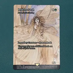 Princess Sarah - Azusa, Lost but Seeking (Showcase) FINAL FANTASY: TTA MTG - Image 1