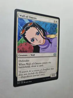 Wall of Omens Nico Robin One Piece MAGIC GATHERING ALTERED ART HAND PAINT - Image 5